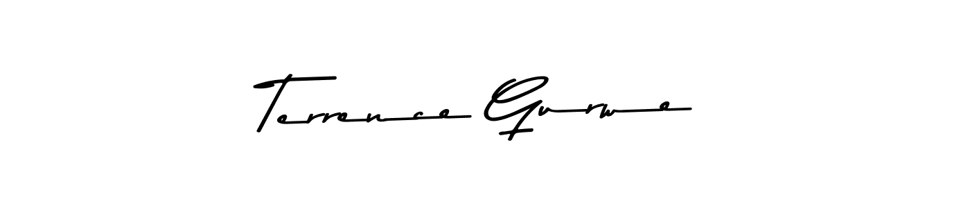 Create a beautiful signature design for name Terrence Gurwe. With this signature (Asem Kandis PERSONAL USE) fonts, you can make a handwritten signature for free. Terrence Gurwe signature style 9 images and pictures png