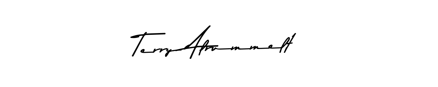 Asem Kandis PERSONAL USE is a professional signature style that is perfect for those who want to add a touch of class to their signature. It is also a great choice for those who want to make their signature more unique. Get Terry Alrummelt name to fancy signature for free. Terry Alrummelt signature style 9 images and pictures png