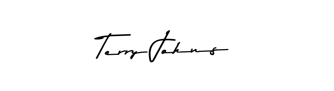 Create a beautiful signature design for name Terry Johns. With this signature (Asem Kandis PERSONAL USE) fonts, you can make a handwritten signature for free. Terry Johns signature style 9 images and pictures png