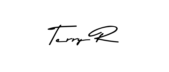 Design your own signature with our free online signature maker. With this signature software, you can create a handwritten (Asem Kandis PERSONAL USE) signature for name Terry R. Terry R signature style 9 images and pictures png