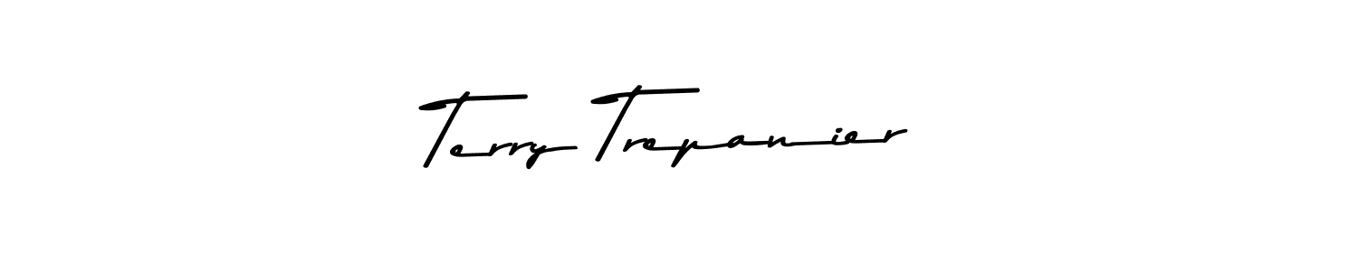 Asem Kandis PERSONAL USE is a professional signature style that is perfect for those who want to add a touch of class to their signature. It is also a great choice for those who want to make their signature more unique. Get Terry Trepanier name to fancy signature for free. Terry Trepanier signature style 9 images and pictures png