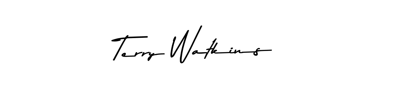 You should practise on your own different ways (Asem Kandis PERSONAL USE) to write your name (Terry Watkins) in signature. don't let someone else do it for you. Terry Watkins signature style 9 images and pictures png
