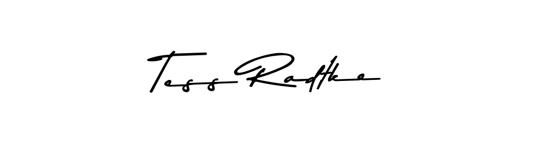 Also we have Tess Radtke name is the best signature style. Create professional handwritten signature collection using Asem Kandis PERSONAL USE autograph style. Tess Radtke signature style 9 images and pictures png