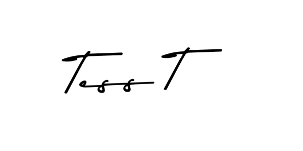Design your own signature with our free online signature maker. With this signature software, you can create a handwritten (Asem Kandis PERSONAL USE) signature for name Tess T. Tess T signature style 9 images and pictures png