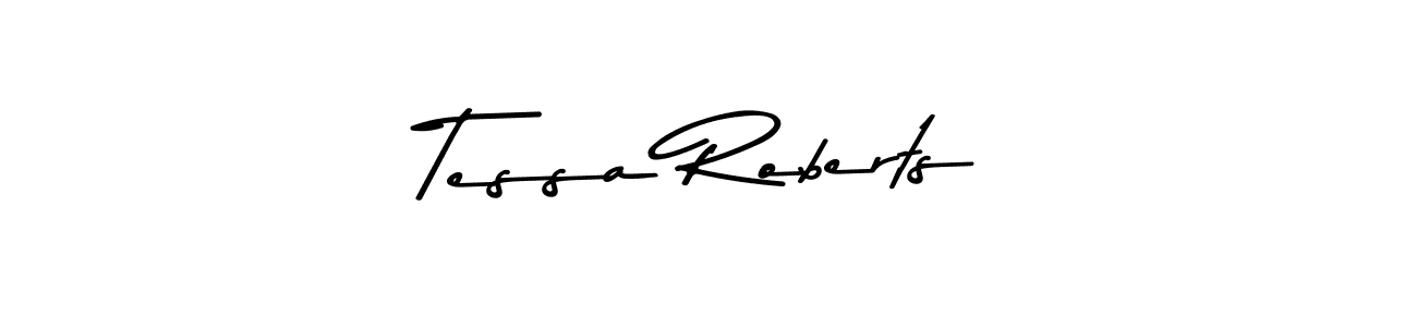 Similarly Asem Kandis PERSONAL USE is the best handwritten signature design. Signature creator online .You can use it as an online autograph creator for name Tessa Roberts. Tessa Roberts signature style 9 images and pictures png