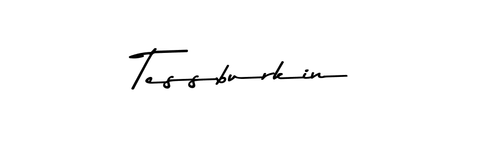 Use a signature maker to create a handwritten signature online. With this signature software, you can design (Asem Kandis PERSONAL USE) your own signature for name Tessburkin. Tessburkin signature style 9 images and pictures png