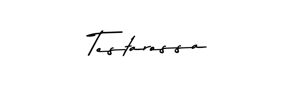 How to make Testarossa name signature. Use Asem Kandis PERSONAL USE style for creating short signs online. This is the latest handwritten sign. Testarossa signature style 9 images and pictures png