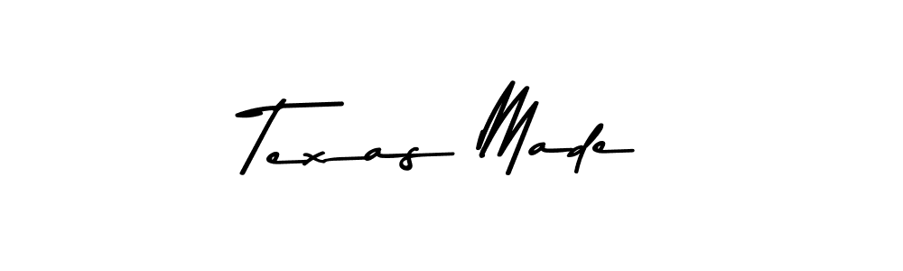 Design your own signature with our free online signature maker. With this signature software, you can create a handwritten (Asem Kandis PERSONAL USE) signature for name Texas Made. Texas Made signature style 9 images and pictures png