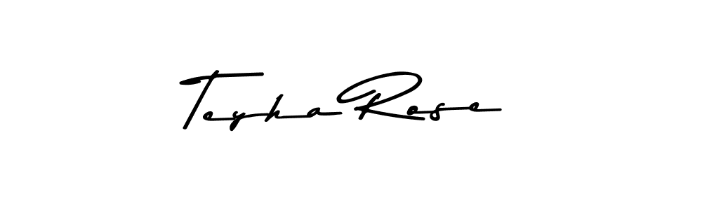 if you are searching for the best signature style for your name Teyha Rose. so please give up your signature search. here we have designed multiple signature styles  using Asem Kandis PERSONAL USE. Teyha Rose signature style 9 images and pictures png