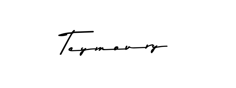 Make a beautiful signature design for name Teymoury. With this signature (Asem Kandis PERSONAL USE) style, you can create a handwritten signature for free. Teymoury signature style 9 images and pictures png