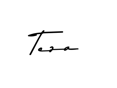 Also You can easily find your signature by using the search form. We will create Teza name handwritten signature images for you free of cost using Asem Kandis PERSONAL USE sign style. Teza signature style 9 images and pictures png