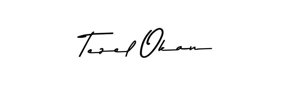 How to make Tezel Okan signature? Asem Kandis PERSONAL USE is a professional autograph style. Create handwritten signature for Tezel Okan name. Tezel Okan signature style 9 images and pictures png