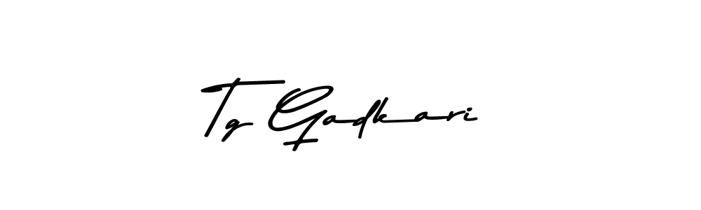 Here are the top 10 professional signature styles for the name Tg Gadkari. These are the best autograph styles you can use for your name. Tg Gadkari signature style 9 images and pictures png