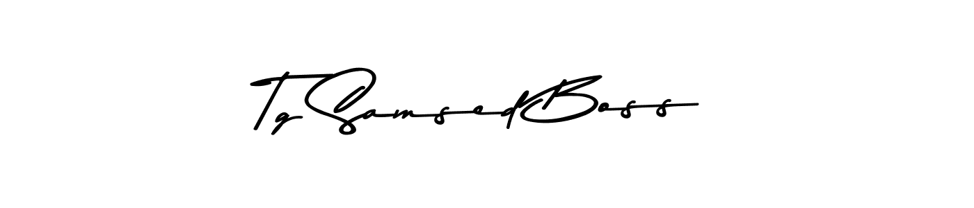 if you are searching for the best signature style for your name Tg Samsed Boss. so please give up your signature search. here we have designed multiple signature styles  using Asem Kandis PERSONAL USE. Tg Samsed Boss signature style 9 images and pictures png