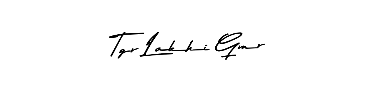 Also You can easily find your signature by using the search form. We will create Tgr Lakhi Gmr name handwritten signature images for you free of cost using Asem Kandis PERSONAL USE sign style. Tgr Lakhi Gmr signature style 9 images and pictures png