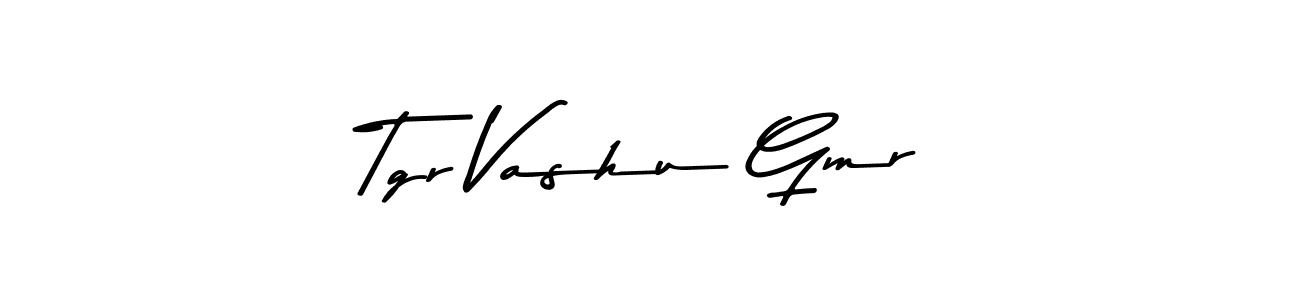 How to Draw Tgr Vashu Gmr signature style? Asem Kandis PERSONAL USE is a latest design signature styles for name Tgr Vashu Gmr. Tgr Vashu Gmr signature style 9 images and pictures png