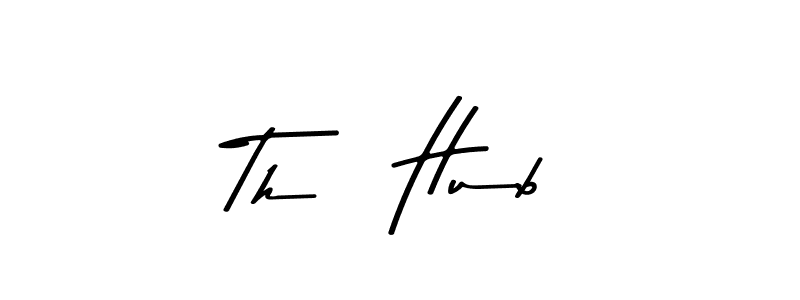 Make a beautiful signature design for name Thé Hub. Use this online signature maker to create a handwritten signature for free. Thé Hub signature style 9 images and pictures png