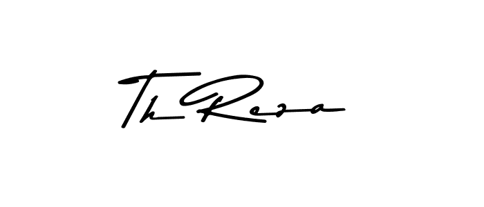 Use a signature maker to create a handwritten signature online. With this signature software, you can design (Asem Kandis PERSONAL USE) your own signature for name Th Reza. Th Reza signature style 9 images and pictures png