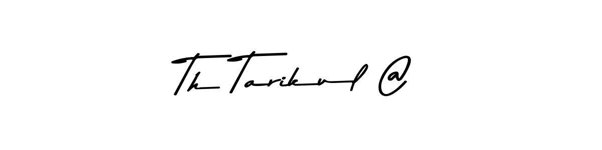 Also You can easily find your signature by using the search form. We will create Th Tarikul @ name handwritten signature images for you free of cost using Asem Kandis PERSONAL USE sign style. Th Tarikul @ signature style 9 images and pictures png