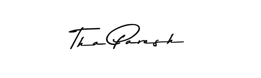 This is the best signature style for the Tha Paresh name. Also you like these signature font (Asem Kandis PERSONAL USE). Mix name signature. Tha Paresh signature style 9 images and pictures png