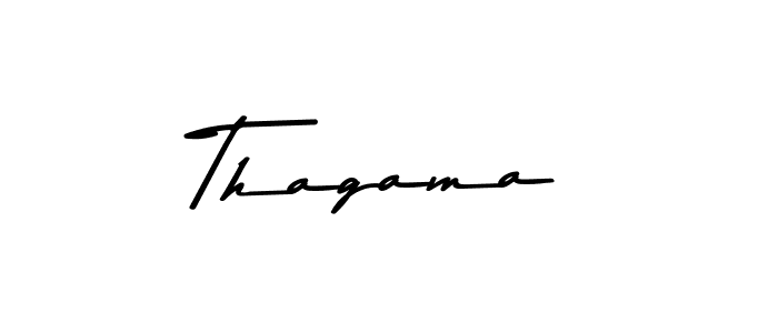 How to make Thagama name signature. Use Asem Kandis PERSONAL USE style for creating short signs online. This is the latest handwritten sign. Thagama signature style 9 images and pictures png