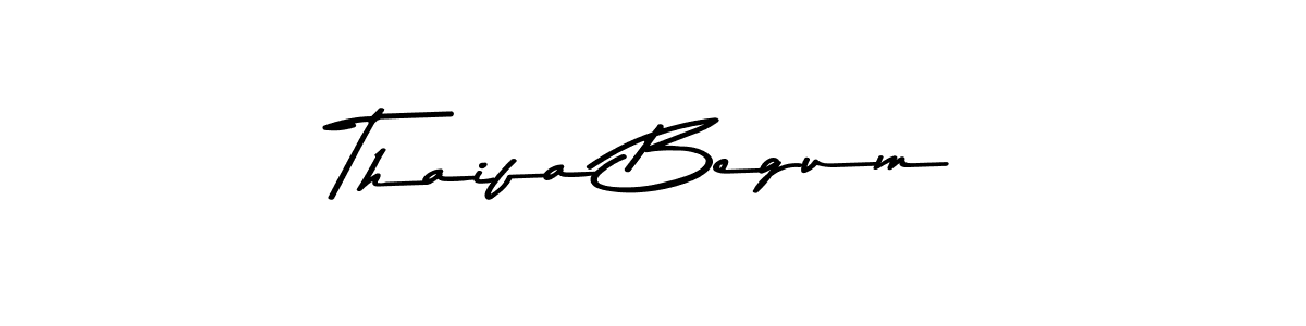 Similarly Asem Kandis PERSONAL USE is the best handwritten signature design. Signature creator online .You can use it as an online autograph creator for name Thaifa Begum. Thaifa Begum signature style 9 images and pictures png