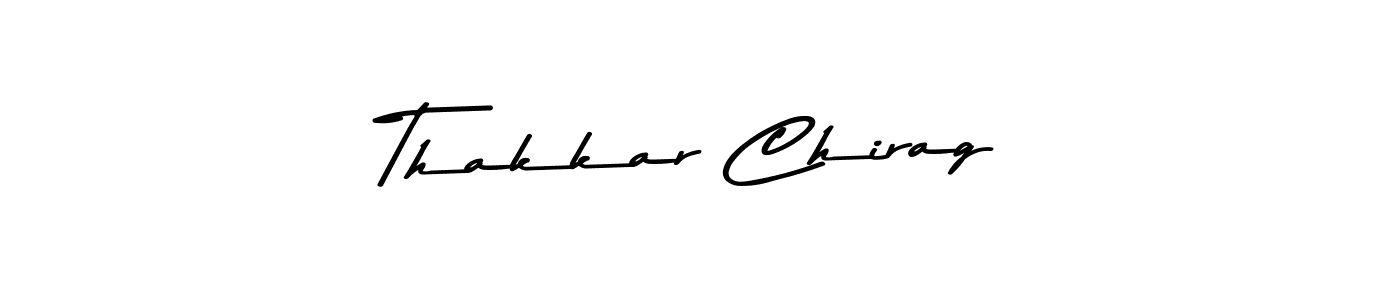 How to make Thakkar Chirag signature? Asem Kandis PERSONAL USE is a professional autograph style. Create handwritten signature for Thakkar Chirag name. Thakkar Chirag signature style 9 images and pictures png