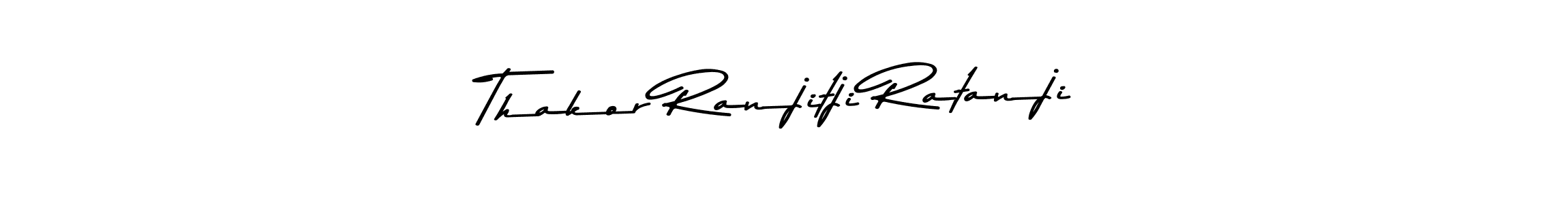 How to make Thakor Ranjitji Ratanji signature? Asem Kandis PERSONAL USE is a professional autograph style. Create handwritten signature for Thakor Ranjitji Ratanji name. Thakor Ranjitji Ratanji signature style 9 images and pictures png