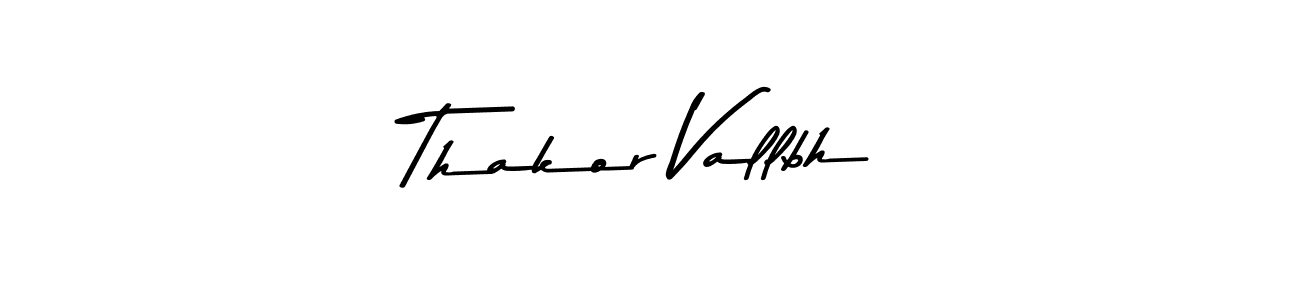 Also we have Thakor Vallbh name is the best signature style. Create professional handwritten signature collection using Asem Kandis PERSONAL USE autograph style. Thakor Vallbh signature style 9 images and pictures png