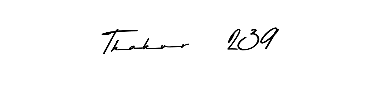 Also You can easily find your signature by using the search form. We will create Thakur    239 name handwritten signature images for you free of cost using Asem Kandis PERSONAL USE sign style. Thakur    239 signature style 9 images and pictures png