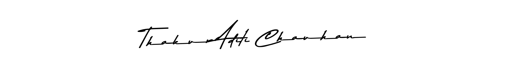 Here are the top 10 professional signature styles for the name Thakur Aditi Chauhan. These are the best autograph styles you can use for your name. Thakur Aditi Chauhan signature style 9 images and pictures png