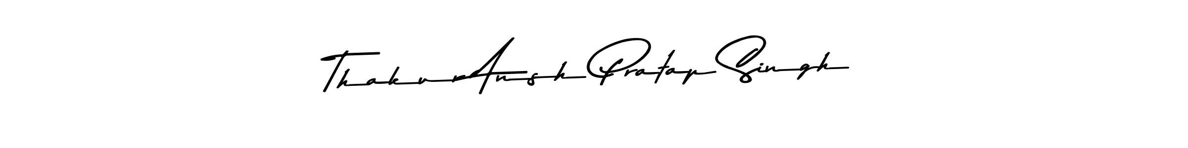 The best way (Asem Kandis PERSONAL USE) to make a short signature is to pick only two or three words in your name. The name Thakur Ansh Pratap Singh include a total of six letters. For converting this name. Thakur Ansh Pratap Singh signature style 9 images and pictures png