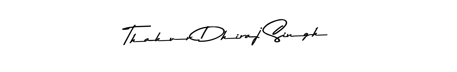 Similarly Asem Kandis PERSONAL USE is the best handwritten signature design. Signature creator online .You can use it as an online autograph creator for name Thakur Dhiraj Singh. Thakur Dhiraj Singh signature style 9 images and pictures png