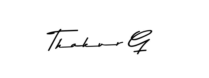 if you are searching for the best signature style for your name Thakur G. so please give up your signature search. here we have designed multiple signature styles  using Asem Kandis PERSONAL USE. Thakur G signature style 9 images and pictures png