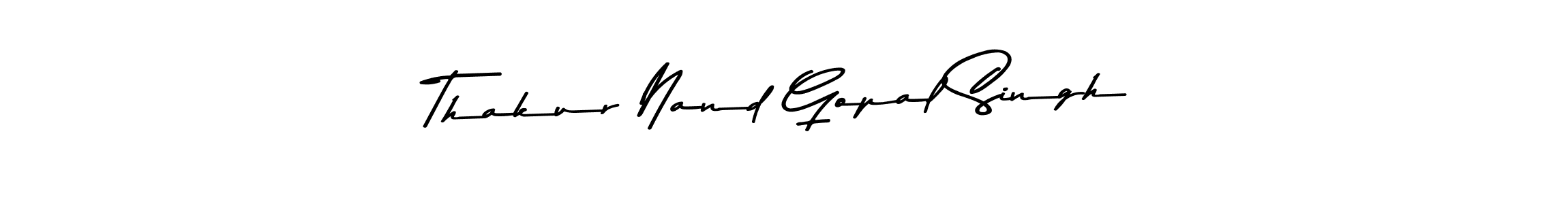 Make a short Thakur Nand Gopal Singh signature style. Manage your documents anywhere anytime using Asem Kandis PERSONAL USE. Create and add eSignatures, submit forms, share and send files easily. Thakur Nand Gopal Singh signature style 9 images and pictures png