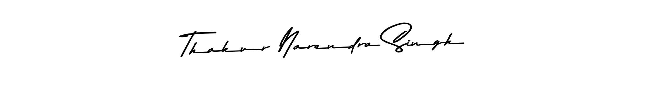 Similarly Asem Kandis PERSONAL USE is the best handwritten signature design. Signature creator online .You can use it as an online autograph creator for name Thakur Narendra Singh. Thakur Narendra Singh signature style 9 images and pictures png