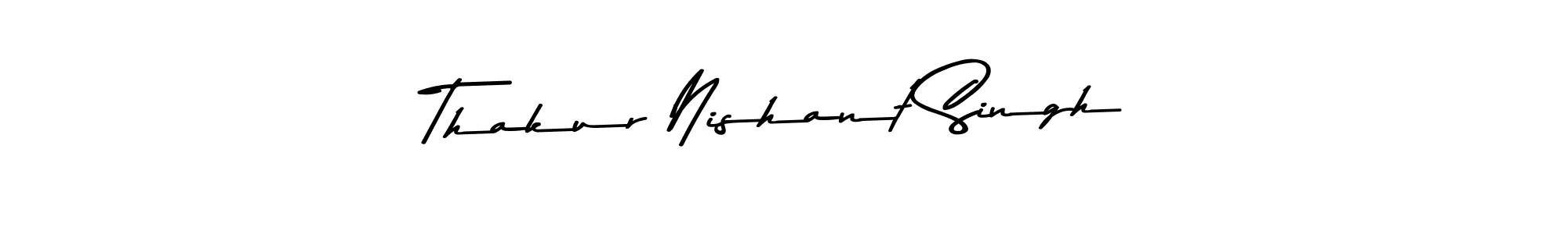 Asem Kandis PERSONAL USE is a professional signature style that is perfect for those who want to add a touch of class to their signature. It is also a great choice for those who want to make their signature more unique. Get Thakur Nishant Singh name to fancy signature for free. Thakur Nishant Singh signature style 9 images and pictures png
