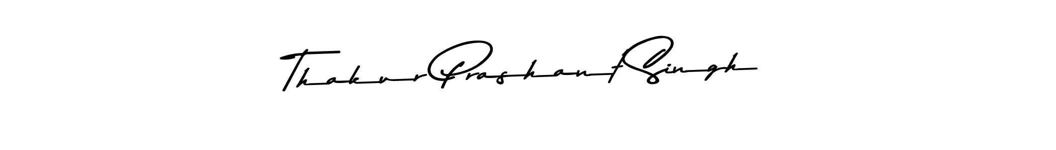 How to make Thakur Prashant Singh name signature. Use Asem Kandis PERSONAL USE style for creating short signs online. This is the latest handwritten sign. Thakur Prashant Singh signature style 9 images and pictures png