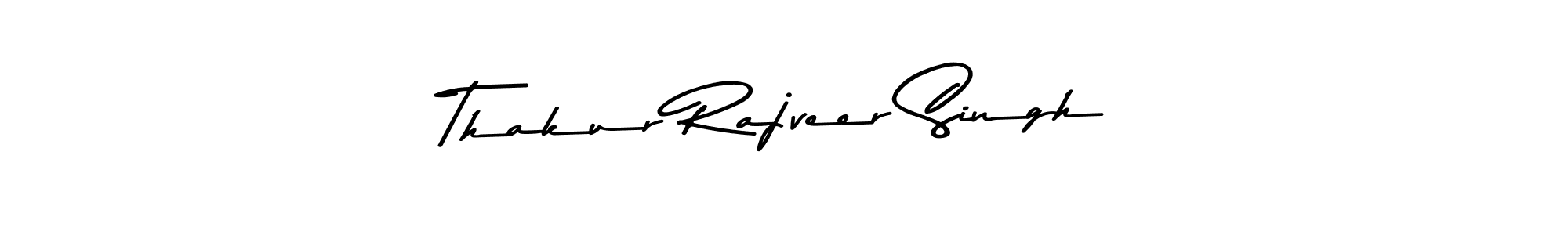 Make a beautiful signature design for name Thakur Rajveer Singh. With this signature (Asem Kandis PERSONAL USE) style, you can create a handwritten signature for free. Thakur Rajveer Singh signature style 9 images and pictures png