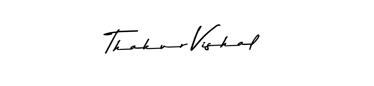 Also You can easily find your signature by using the search form. We will create Thakur Vishal name handwritten signature images for you free of cost using Asem Kandis PERSONAL USE sign style. Thakur Vishal signature style 9 images and pictures png