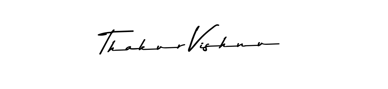 Here are the top 10 professional signature styles for the name Thakur Vishnu. These are the best autograph styles you can use for your name. Thakur Vishnu signature style 9 images and pictures png