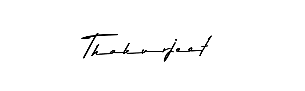 How to make Thakurjeet signature? Asem Kandis PERSONAL USE is a professional autograph style. Create handwritten signature for Thakurjeet name. Thakurjeet signature style 9 images and pictures png