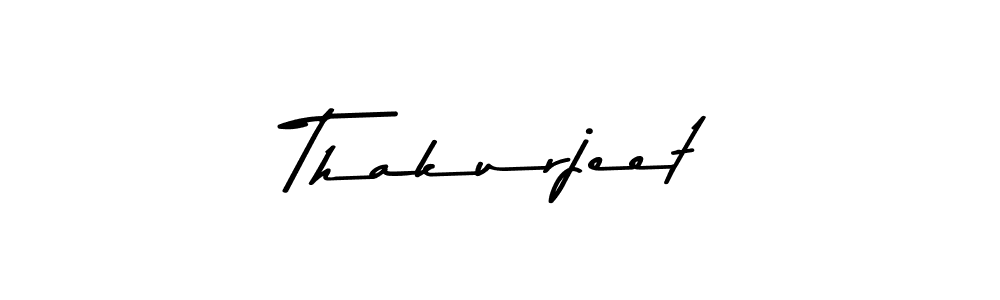 How to make Thakurjeet signature? Asem Kandis PERSONAL USE is a professional autograph style. Create handwritten signature for Thakurjeet name. Thakurjeet signature style 9 images and pictures png