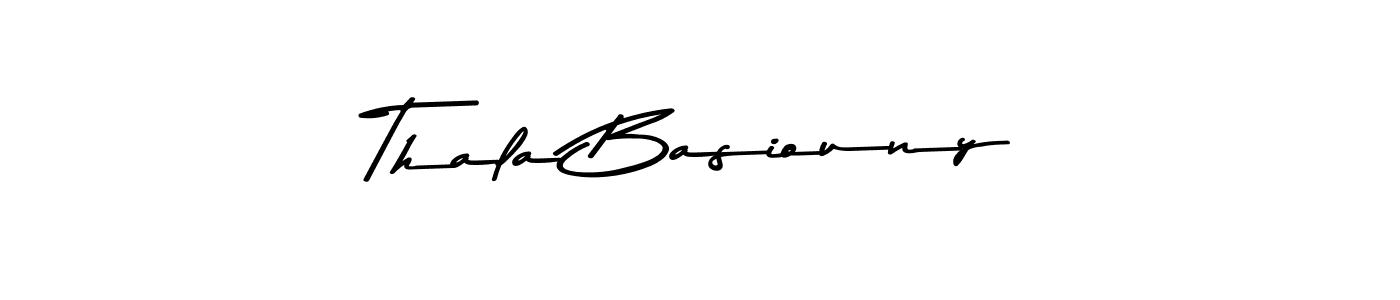 Thala Basiouny stylish signature style. Best Handwritten Sign (Asem Kandis PERSONAL USE) for my name. Handwritten Signature Collection Ideas for my name Thala Basiouny. Thala Basiouny signature style 9 images and pictures png