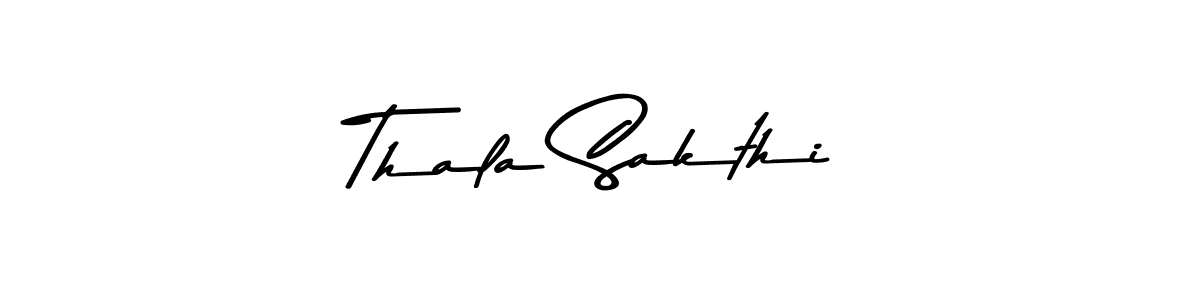 Similarly Asem Kandis PERSONAL USE is the best handwritten signature design. Signature creator online .You can use it as an online autograph creator for name Thala Sakthi. Thala Sakthi signature style 9 images and pictures png