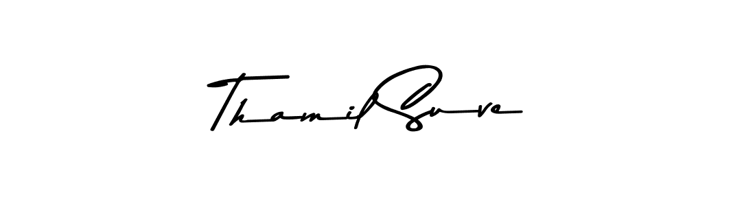 You can use this online signature creator to create a handwritten signature for the name Thamil Suve. This is the best online autograph maker. Thamil Suve signature style 9 images and pictures png