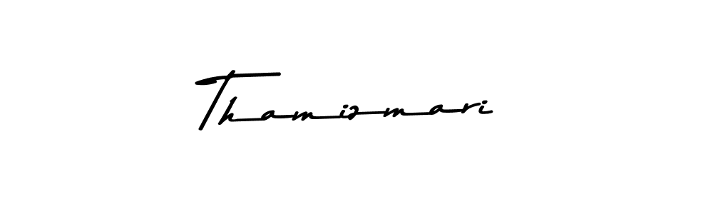 How to make Thamizmari signature? Asem Kandis PERSONAL USE is a professional autograph style. Create handwritten signature for Thamizmari name. Thamizmari signature style 9 images and pictures png