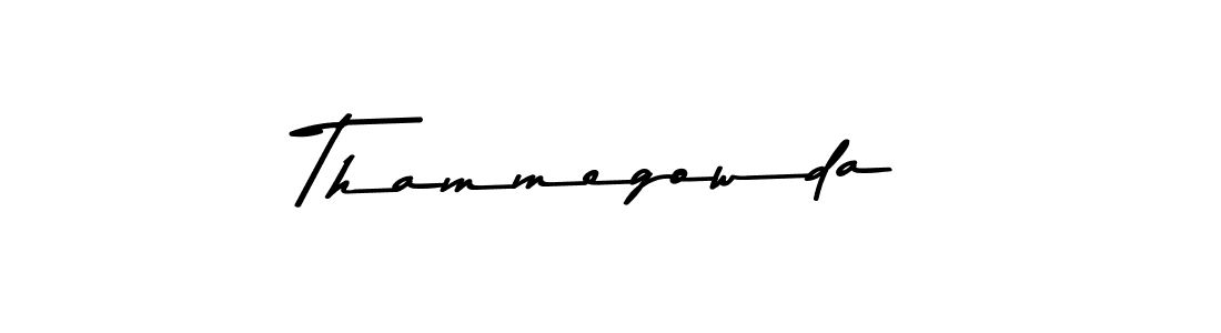 Make a beautiful signature design for name Thammegowda. With this signature (Asem Kandis PERSONAL USE) style, you can create a handwritten signature for free. Thammegowda signature style 9 images and pictures png