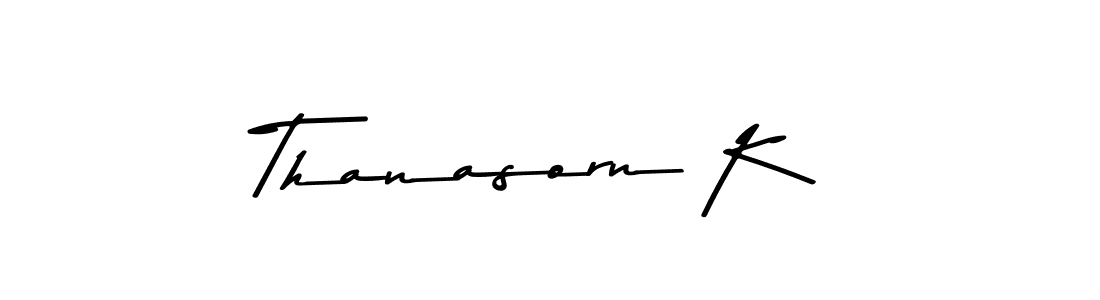 if you are searching for the best signature style for your name Thanasorn K. so please give up your signature search. here we have designed multiple signature styles  using Asem Kandis PERSONAL USE. Thanasorn K signature style 9 images and pictures png