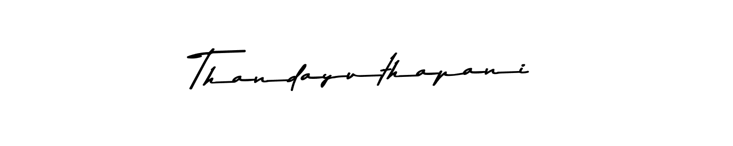 How to make Thandayuthapani name signature. Use Asem Kandis PERSONAL USE style for creating short signs online. This is the latest handwritten sign. Thandayuthapani signature style 9 images and pictures png